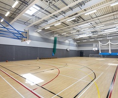 TVS ABSorb Sport acoustic panels - sports hall