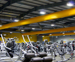Prihoda fabric ducting for new Xercise4Less gym
