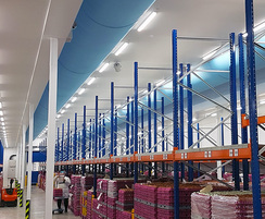 Fabric duct system at Stonegate Eggs