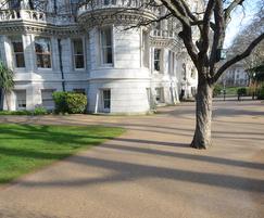 Resin bound surfacing - historic Middle Temple, London