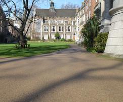 Resin bound surfacing for Middle Temple buildings
