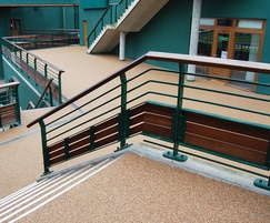 Pathway and steps at Wimbledon Tennis Club London