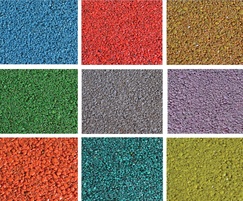 100s of RAL colours available for decorative surfaces