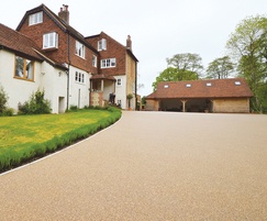 Resin bound driveway for Mill House and barn