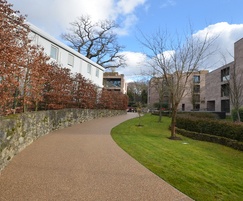 Resin bound smooth permeable pathways London