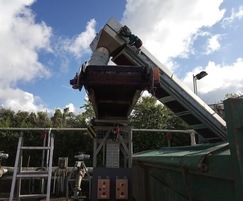 Conveyor with 785x850 or 940x940 hopper
