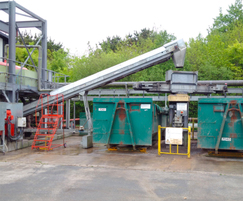 Conveyor for aggregate, recyclables, sludge, soil
