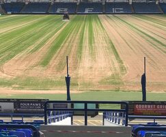 Hybrid turf installation and drainage - Portsmouth FC