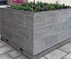 Granit-clad tree planter