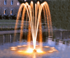 Pond jet floating fountain | Fountains Direct | ESI External Works