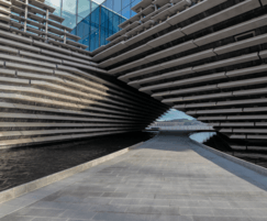 Shallow water feature, V&A Dundee