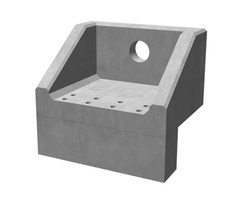 RSFA11A rectangular precast concrete headwall