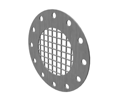 200mm flange mounted vermin grille