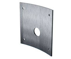316 stainless steel orifice plate - curved