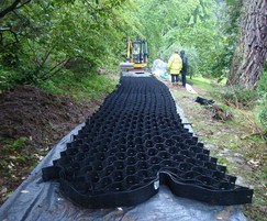 Geoweb® Tree Root Protection system | Greenfix Soil Stabilisation ...