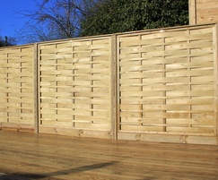 Aran Woven Fence Panels | Jacksons Fencing | ESI External Works