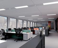 Techstyle Larger Format Suspended Ceiling Panels Hunter