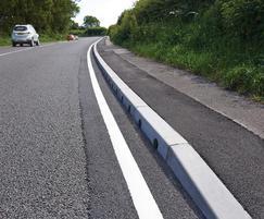 Combined kerb and drainage improves busy A road | Marshalls | ESI ...