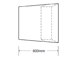 ASF Modernist granite seat dimensions - top elevation