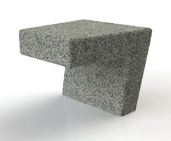 ASF Modernist Features Granite Bench
