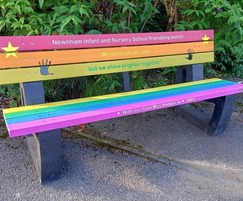 Neptune Street Furniture: Friendship Seats and Buddy Benches for schools