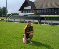 Andy Spetch, volunteer groundsman