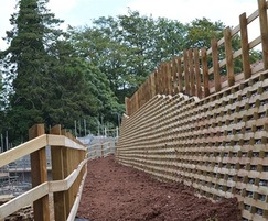 Permacrib timber crib retaining wall for Barratt Homes | Phi Group ...