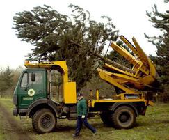 Big John 1.6m 4x4 truck-mounted tree spade
