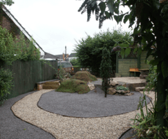 Simple yet elegant.  An easy-care garden
