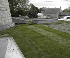 Turf on a roof