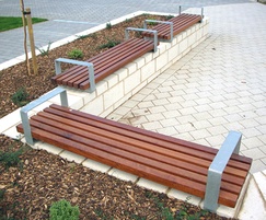 Wall Mounted Seating External Works