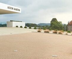 Resin bound car park surfacing for Aston Martin