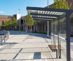 Aureo bus shelters were supplied for the project