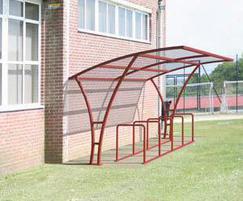 Peveril cycle shelter
