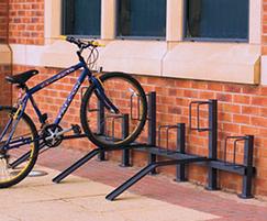 outdoor wall mounted bike rack