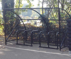 Kimmeridge cycle shelter for 6-18 bikes