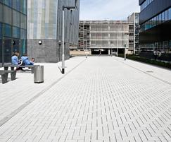 Hydropave permeable paving SuDS solution at a hospital