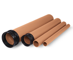 Hepworth Clay Drainage Pipes - 100, 150, 225 or 300mm