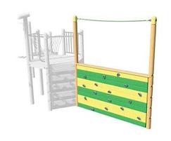 Mini Forest Spinney large climbing wall