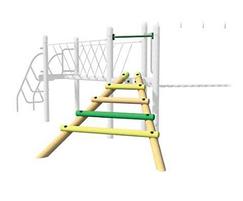 Mini Forest Spinney log ladder