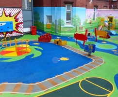 Playground designed for children's hospital