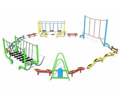 Fantasy Funrun trail is a completely modular system