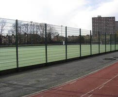 Duo® Sports fencing is vandal resistant