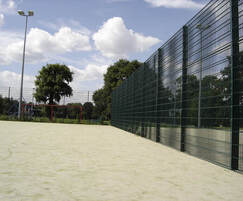 Duo® Sports rigid mesh fencing