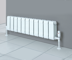 SILL LINE aluminium radiators for very low sill heights