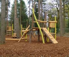 Equipment for Forestry Commission play area