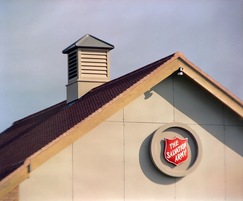 Winchester GRP cupola with louvres - Salvation Army