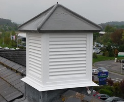Winchester GRP cupola with louvre effect sides
