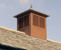 Sarum brown roof turret for Emmerdale TV set