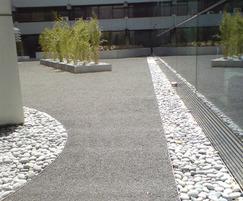 Grey Pave self-binding gravel and cobbles